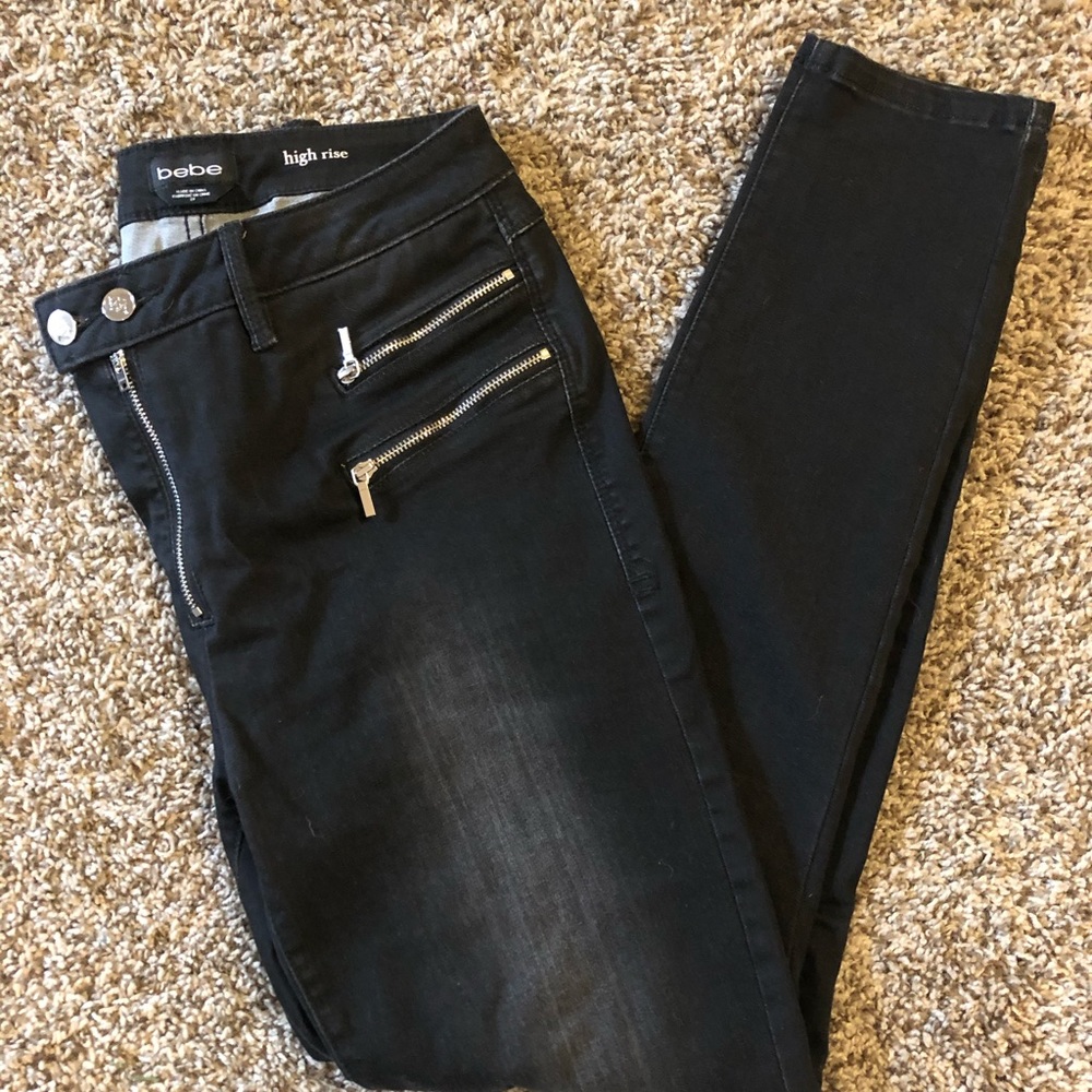 Bebe high waisted jeans-size 29